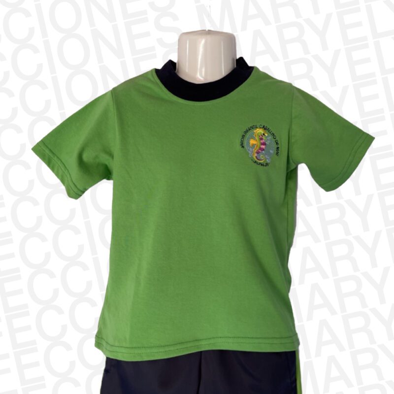 Polo Manga Corta Algodón Jardín Caballito de Mar