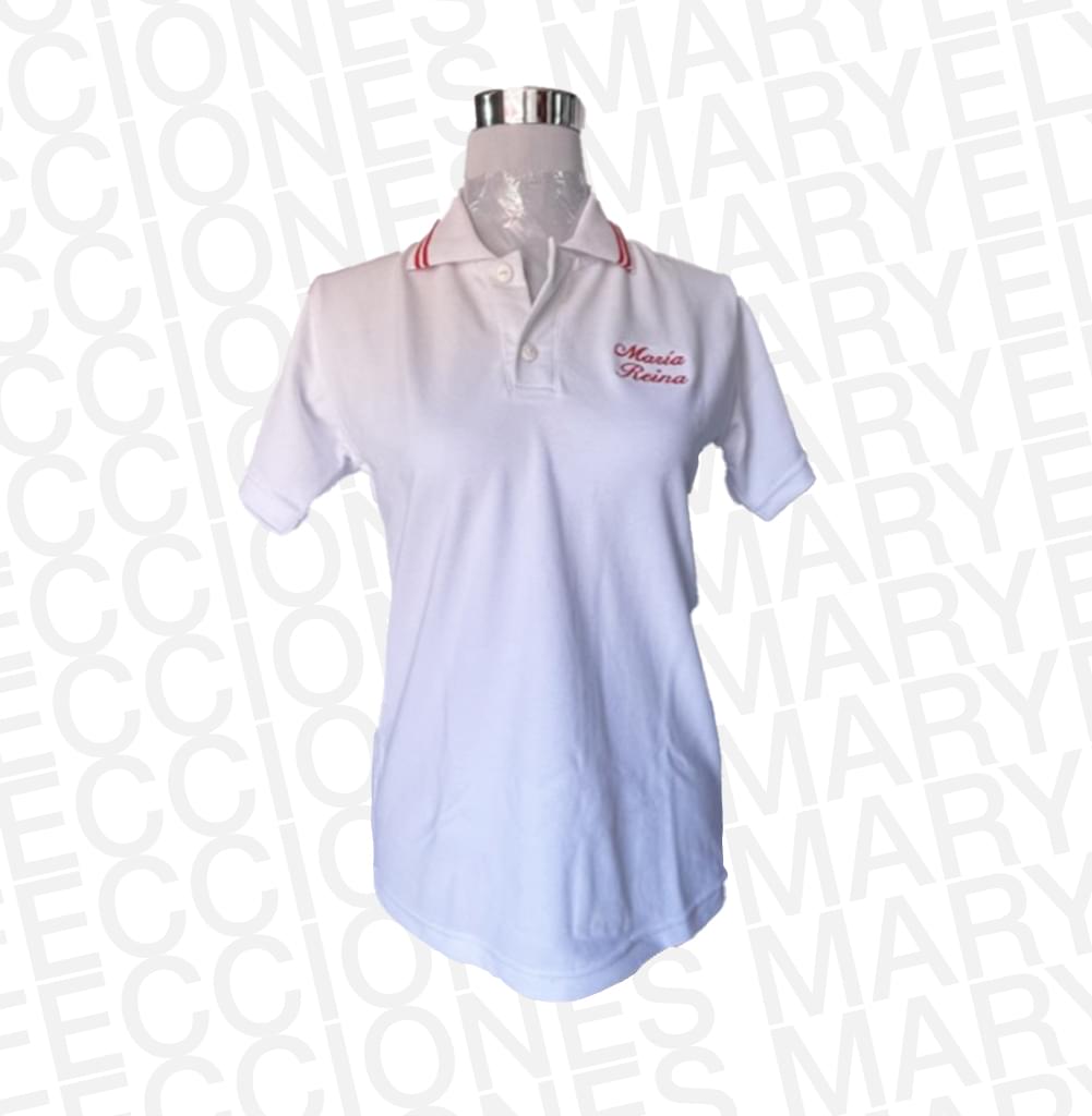 Polera Piquet Manga Corta Maria Reina