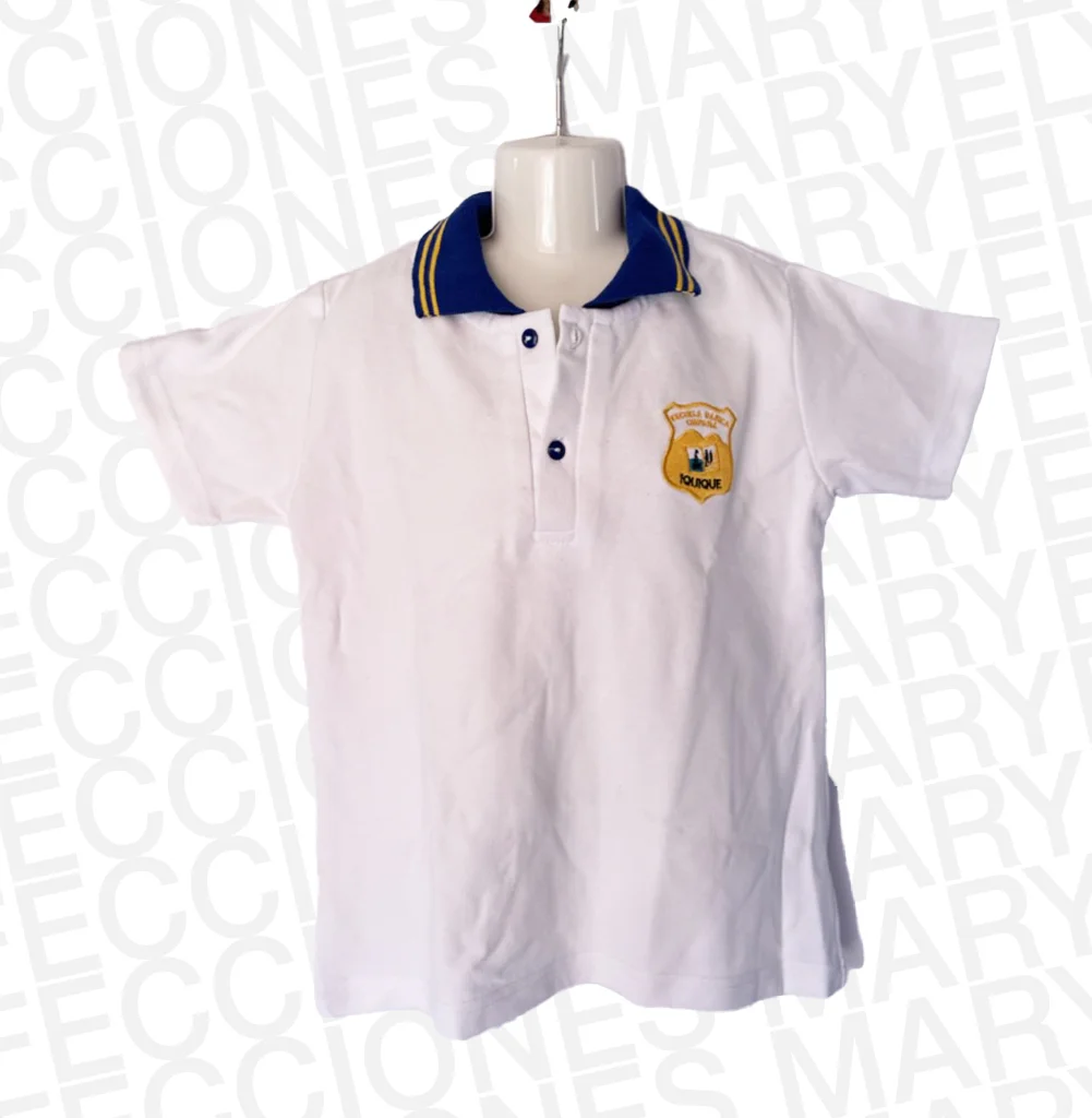 Polera Piquet Manga Corta Colegio Chipana